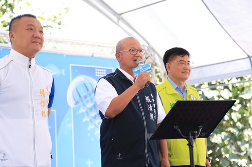 全國唯一「海洋路」揭牌!迎接台中海洋館啟用倒數 黃秘書長:台中海線邁向觀光新里程