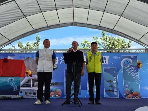 「海洋路」開通 為海洋館開館做準 台中市議長張清照盼如期如質開幕 帶動地方觀光
