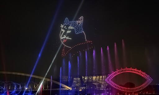江戶浮世之美 故宮南院水舞燈光及無人機展演7/5登場