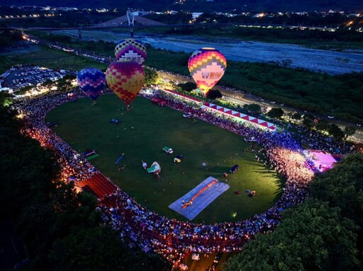 今夏最燃!台中石岡熱氣球3天湧31萬人次 民政局長:打造山城特色品牌