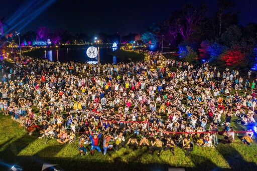 嘉市光織影舞16天吸引百萬人次朝聖 白天夜晚皆亮眼再創歷史新高