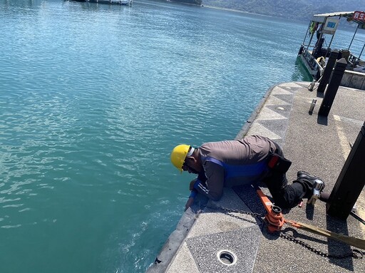 日月潭水位持續下降 日管處啟動第二階段碼頭浮排調整