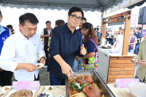 甲仙芋筍節超萌登場 陳其邁力邀民眾一同打卡吃美食