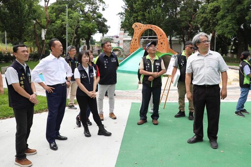 溪口鄉鵪鶉兒童遊戲公園完工啟用 打造在地親子共遊新地標