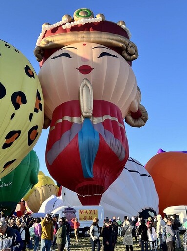 全球最大熱氣球節 媽祖熱氣球海外升空僑胞感動！