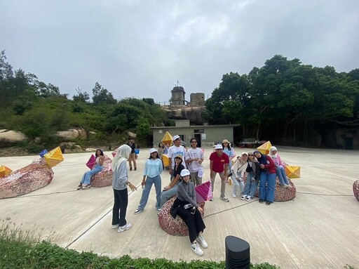 金門國際海洋藝術季 「湖光馥郁」國際交換生踩點行銷