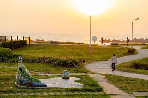 林園海洋濕地公園新亮點！《生態禮讚》裝置藝術亮相