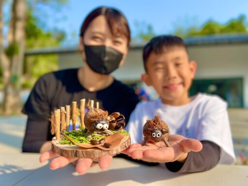 親子植樹趣 壽山動物園播下環教種子