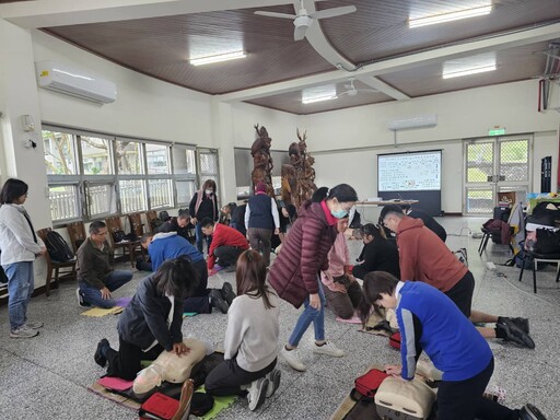 東管處救護訓練加強實務演練 確保旅客開心遊平安歸