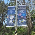 喜迎花火盛事 「2025澎湖國際海上花火節」 路燈旗可愛登場