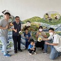 「山水之羽」藝術牆亮相 彩繪屬於你的Q版「山水之羽」