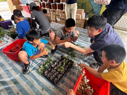 苗栗通霄推《小小綠手指2.0》 串連校園社區保育受脅植物