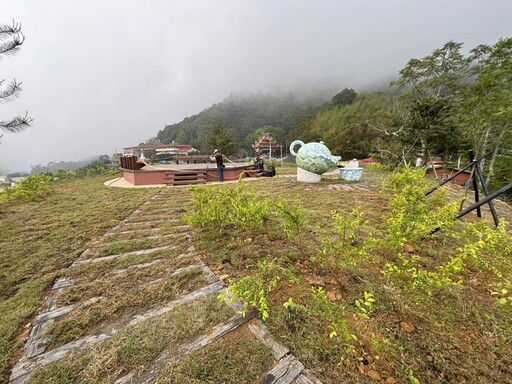 觀光新景點「雲境心園」太平圓山觀星平台啟用