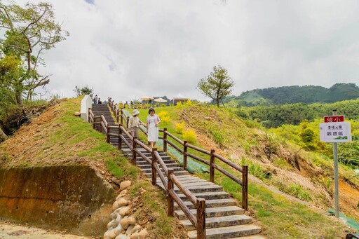 觀光新景點「雲境心園」太平圓山觀星平台啟用