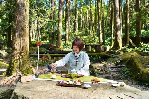 端午假期走進阿里山樂野部落 品茶品咖啡賞山景