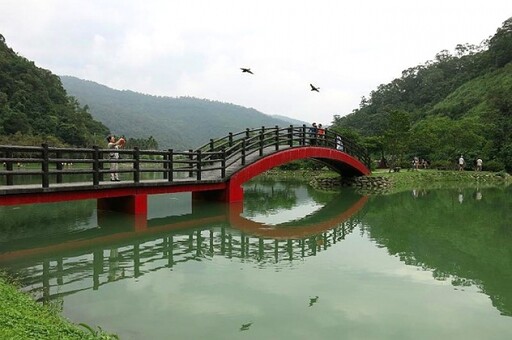 維護景觀環境 員山鄉望龍埤移置湖埤過多鴨禽
