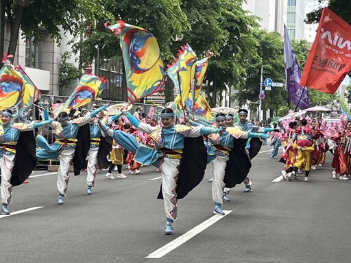 台灣舞陣驚艷札幌!觀光署參與YOSAKOI SORAN展現文化實力