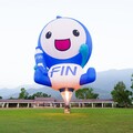 可愛超萌！全新造型黑松「FIN水寶」熱氣球 現身2025臺灣國際熱氣球嘉年華
