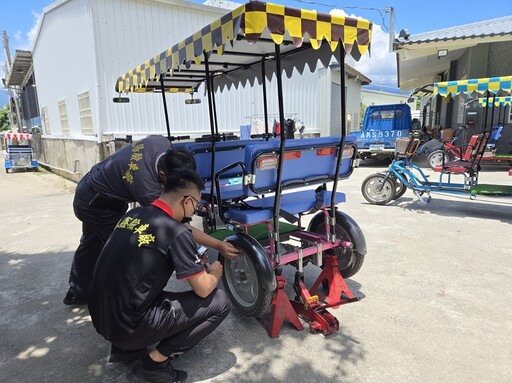 臺東營業慢車驗車掛牌上路 共創旅遊、業者、遊客三贏