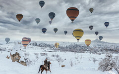 情人節全球最浪漫的情事 土耳其卡帕多奇亞熱氣球風情畫 - 旅遊經