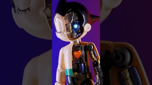 Tron Model Astro Boy Tetsuwan Atomu Model Kit Speed Build 創模玩 原子小金剛 阿童木 組裝模型 - 密斯特喬
