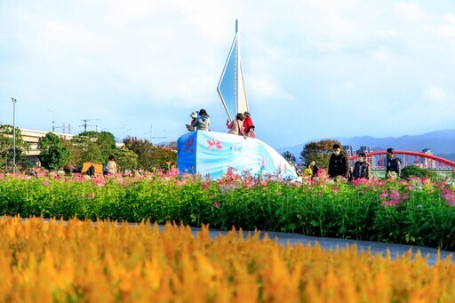 農曆春假河濱公園花海賞花走春!! - 太陽網