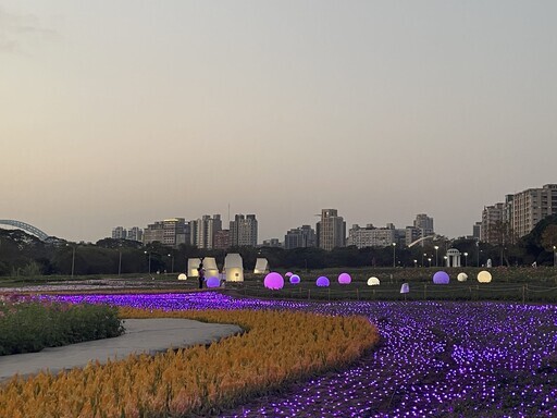 農曆春假河濱公園花海賞花走春!! - 太陽網