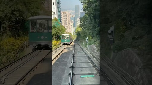 香港太平山 山頂纜車 縮時攝影Peak Tram Hong Kong - Joe