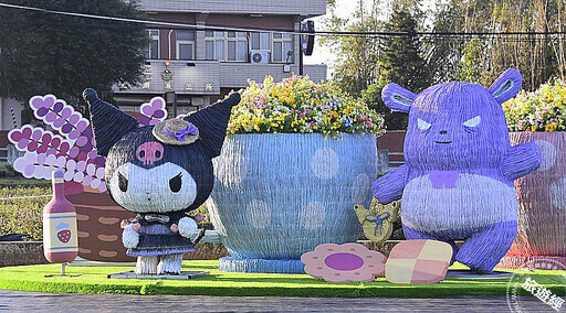 桃園仙草嘉年華「紫邀你」 9大「酷洛米」主題裝置穿梭浪漫紫色花海 - 旅遊經