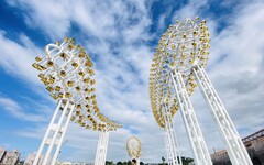 雲林全新景點「光之祥雲」即將完工 楊士毅打造夢幻雲朵藝術新地標