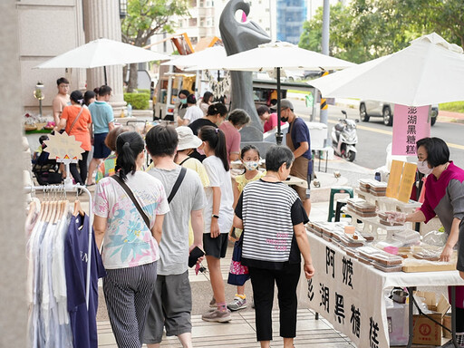 竹北聖誕市集悄悄降臨！文創手作、美食與街頭表演一次收！