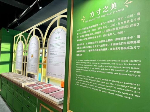 台中旅遊新亮點！「郵政博物館台中館」6大展區免費入場！