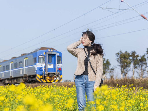 「黃金花海×列車奇蹟」！苗栗五南里限定 爆紅美景超夢幻！