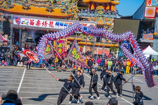 苗栗元宵傳統盛典！「苗栗火旁龍」吉祥滿溢迎新春！