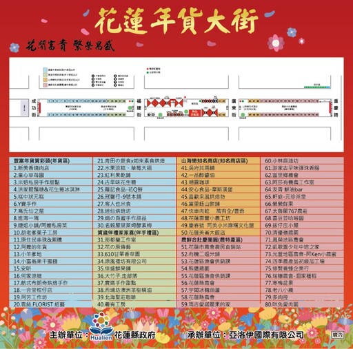 東台灣最強年貨盛宴！2025花蓮年貨大街 購物還能抽大獎！