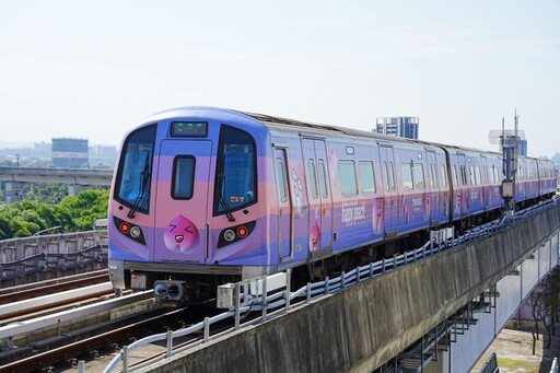 「快樂桃子號」列車啟動！搭乘桃園捷運 通往燈會的最萌車旅