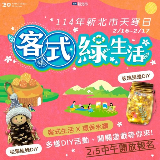 2025新北市天穿日│環保手作、逛市集體驗客式綠生活！