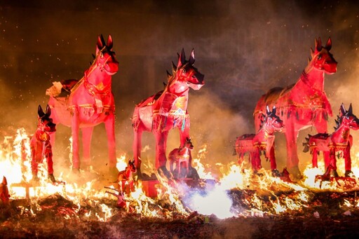 嘉義鹿草鄉年度元宵盛事！圓山宮火馬祭震撼登場！