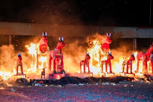 嘉義鹿草鄉年度元宵盛事！圓山宮火馬祭震撼登場！