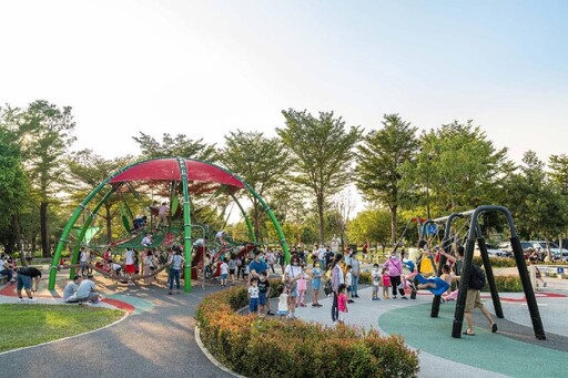 全台首座環境教育公園！台中黎新公園啟用 讓孩子邊玩邊學！