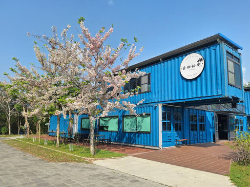 不只有玥園!玉井隱藏版粉色花旗木 森林系咖啡廳成打卡熱點