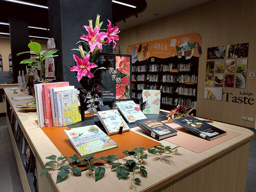 送對花 說對話!台中外埔「花與花語」書展 讓心意不再卡關