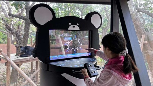 壽山動物園新玩法!AI智慧系統帶你認識黑熊波比祕密日常