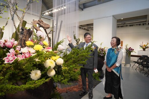 超過百件展品輪番登場!新竹限定花藝展演繹人生美好寓意!
