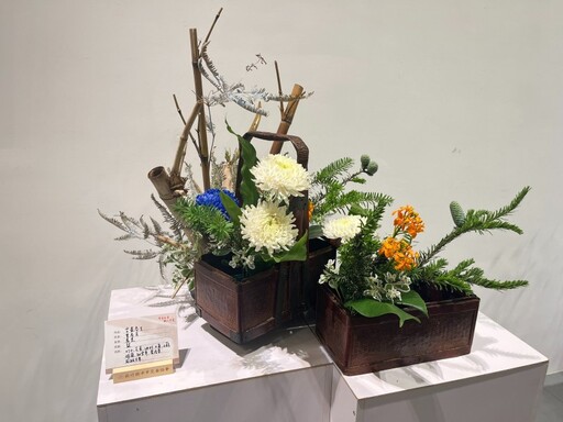 超過百件展品輪番登場!新竹限定花藝展演繹人生美好寓意!