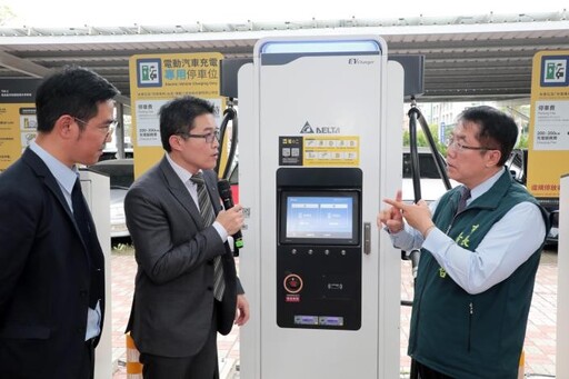 電動車族福音!台南打造全台最密集快充城市 便捷再進化