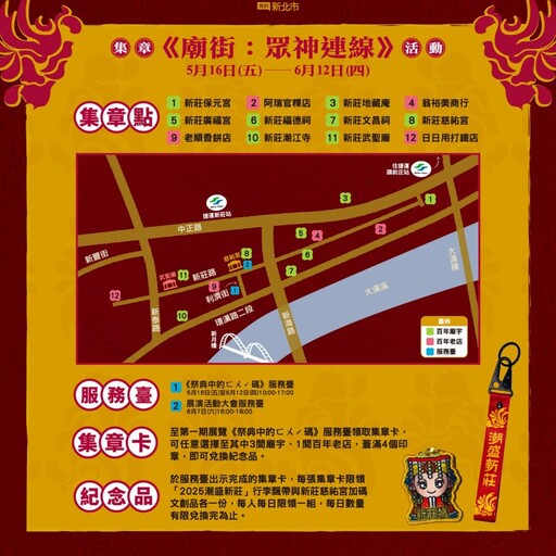新莊廟街「潮」起來!2025潮盛新莊即將顛覆你的想像!