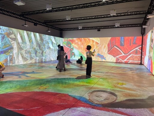 AI科技結合藝術!臺南「福爾摩沙時代」沉浸式展覽衝擊藝術