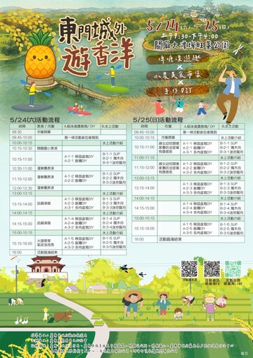 2025南臺灣玩水首選!臺南水域遊憩活動大潭埤場清涼登場!