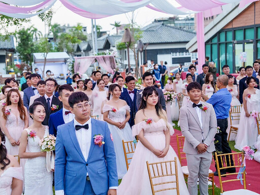 屏東有囍!屏東縣集團婚禮報名開跑 6月相約集體放閃!